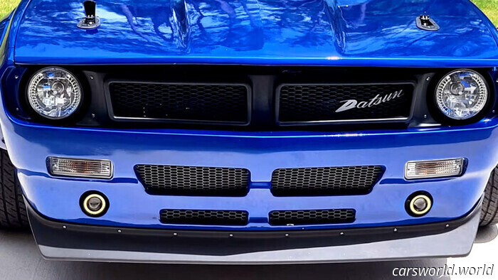 Este Nissan clásico tiene la parte frontal de un muscle car Plymouth y 520 razones para hacer clic | Carscoops